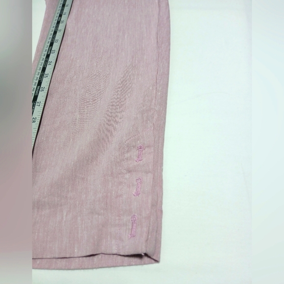 J.Jill Linen Stretch Ladies Ankle Pants. Size M - Picture 4 of 10